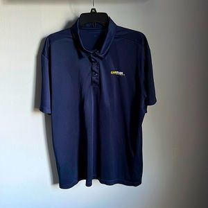 Carmax polo mens XL . Width pit-pit 24”, length from collar to hem 31”.
